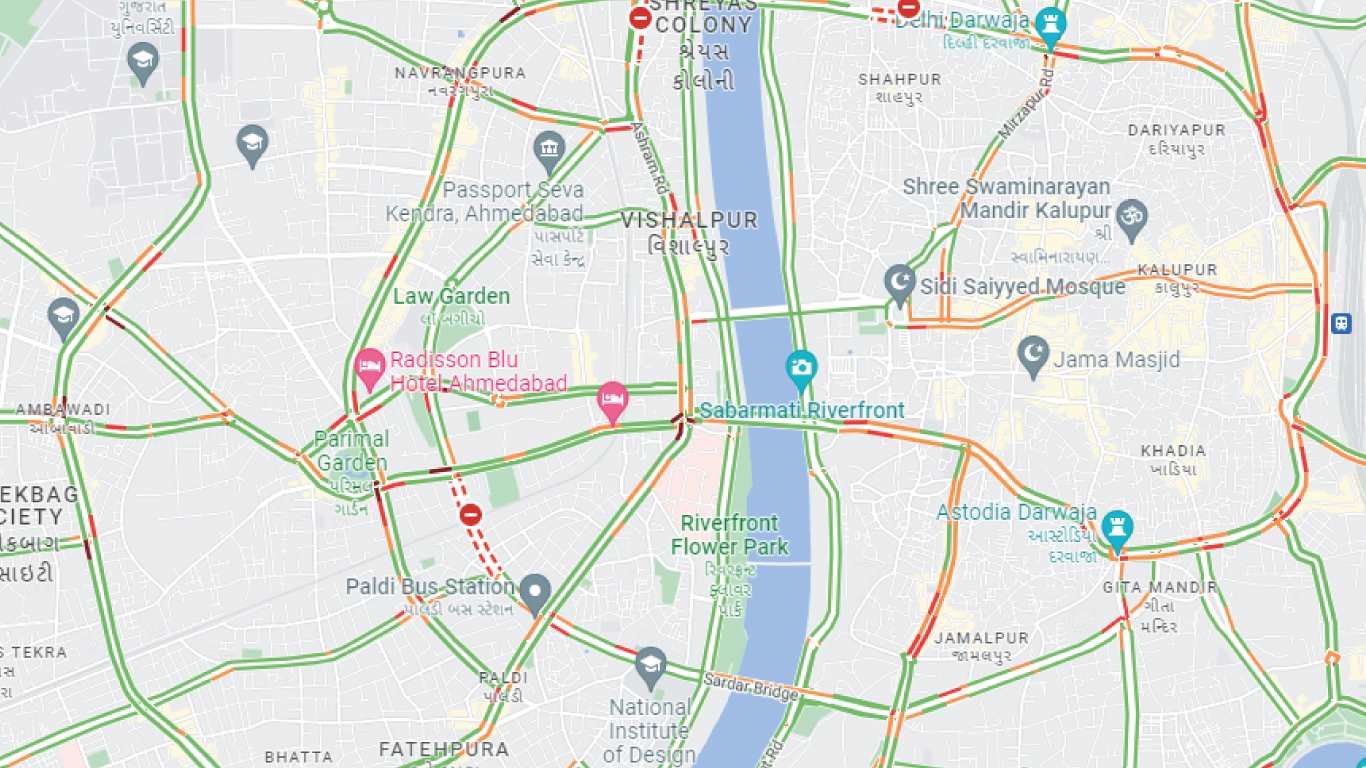 Ahmedabad Map